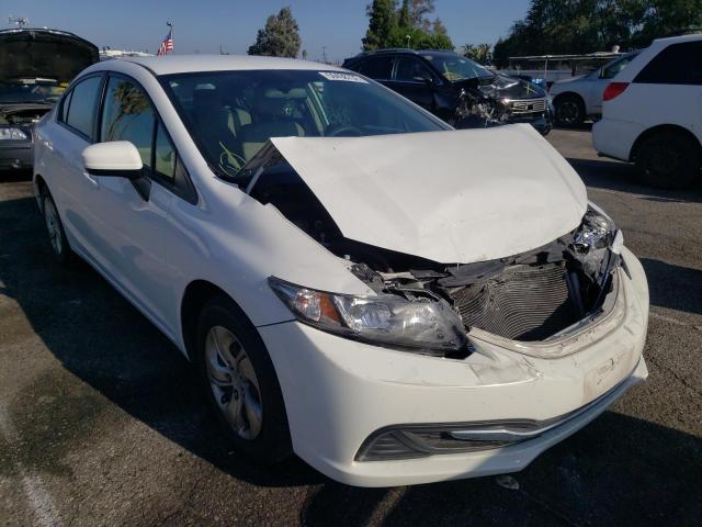 HONDA CIVIC LX 2014 with VIN 19XFB2F5XEE263243 - Photo from auction