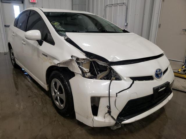 TOYOTA PRIUS 2013 with VIN JTDKN3DU7D5568571 - Photo from auction