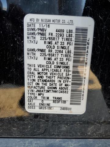 Photo 10 from auction – 2017 NISSAN ROGUE S with VIN JN8AT2MT7HW134562