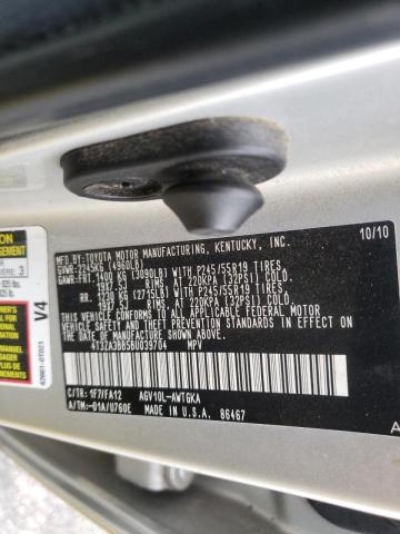 Zdjęcie 10 z aukcji – 2011 TOYOTA VENZA z VIN 4T3ZA3BB5BU039704