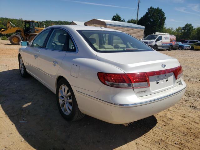 Photo 3 from auction – 2008 HYUNDAI AZERA SE with VIN KMHFC46FX8A296635