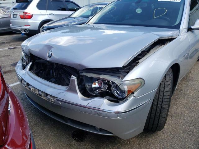 Photo 9 from auction – 2003 BMW 760 LI with VIN WBAGN83443DK10544