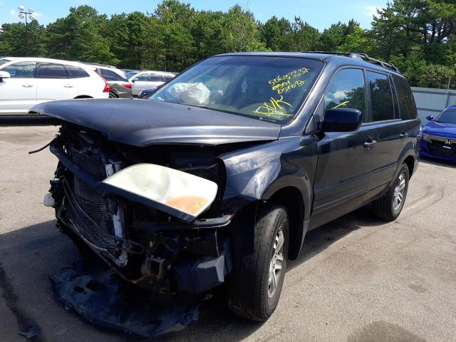 Photo 2 from auction – 2005 HONDA PILOT EXL with VIN 5FNYF18565B051082