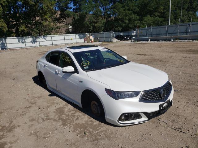 ACURA TLX TECH+A 2018 with VIN 19UUB3F67JA005184 - Photo from auction