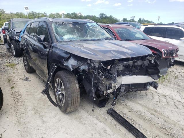 TOYOTA HIGHLANDER 2020 with VIN 5TDHARAHXLS503285 - Photo from auction