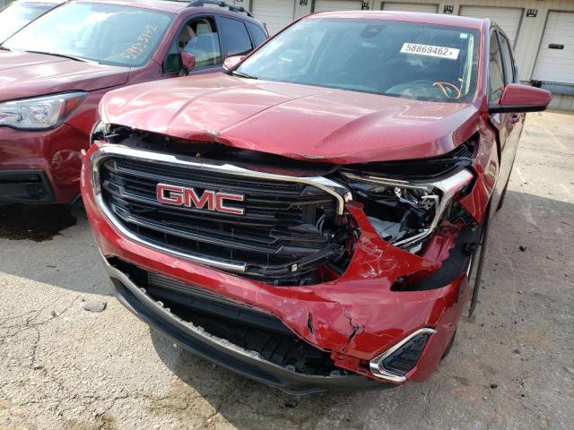 Photo 9 from auction – 2021 GMC TERRAIN SL with VIN 3GKALMEV7ML343702