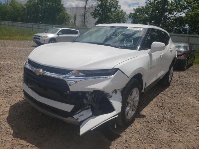 Photo 2 from auction – 2021 CHEVROLET BLAZER 2LT with VIN 3GNKBHRSXMS558904