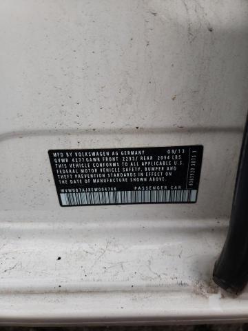 Photo 10 from auction – 2014 VOLKSWAGEN GOLF with VIN WVWDB7AJXEW004766