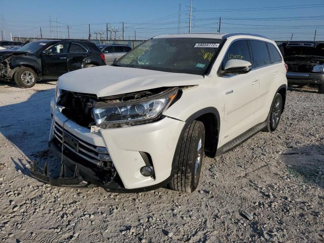 Photo 2 from auction – 2017 TOYOTA HIGHLANDER with VIN 5TDDGRFH6HS027744