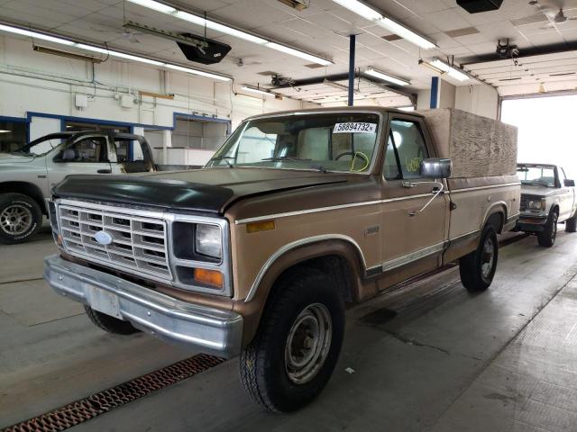 Photo 2 from auction – 1984 FORD F250 with VIN 2FTHF2518ECA12900