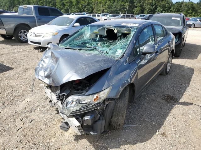 Photo 2 from auction – 2013 HONDA CIVIC LX with VIN 19XFB2F51DE080523