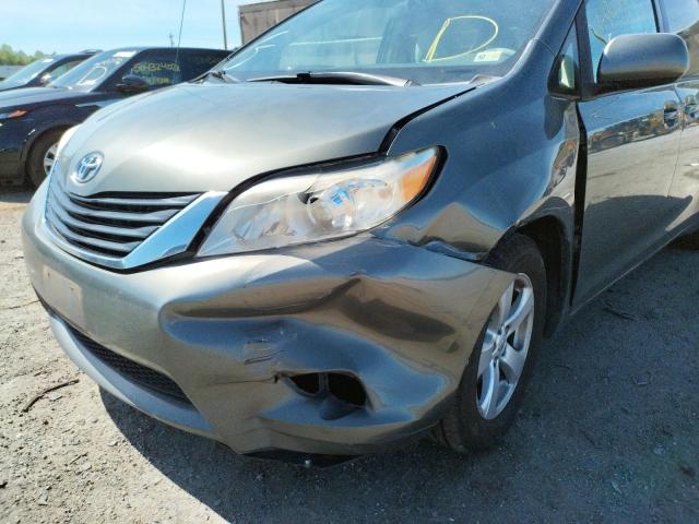 Photo 9 from auction – 2013 TOYOTA SIENNA LE with VIN 5TDKK3DC1DS286906