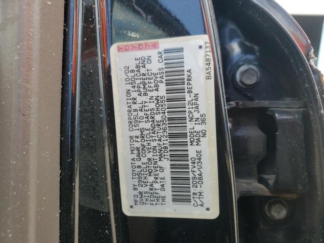 Photo 10 from auction – 2003 TOYOTA ECHO with VIN JTDBT123635040555