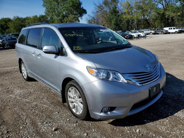 TOYOTA SIENNA XLE 2014 with VIN 5TDDK3DC0ES081930 - Photo from auction