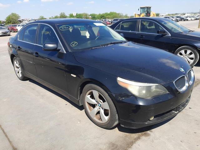BMW 530 I 2006 with VIN WBANE73516CM36609 - Photo from auction