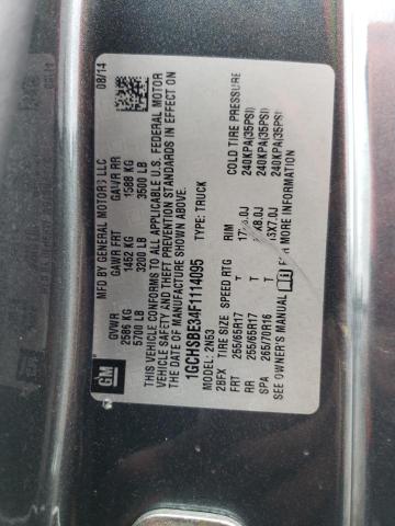 Photo 10 from auction – 2015 CHEVROLET COLORADO L with VIN 1GCHSBE34F1114095