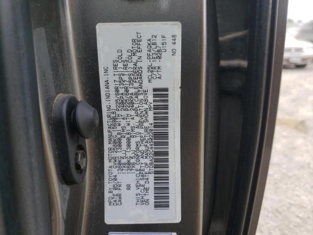 Photo 10 from auction – 2004 TOYOTA SIENNA XLE with VIN 5TDBA22C44S022014