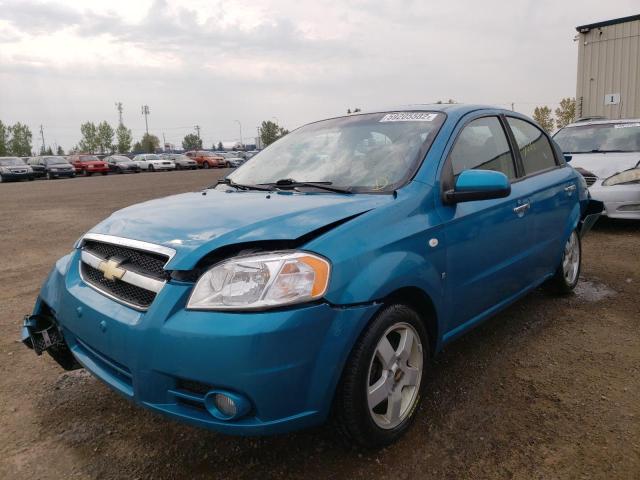 Photo 2 from auction – 2008 CHEVROLET AVEO LT with VIN KL1TG55608B200709