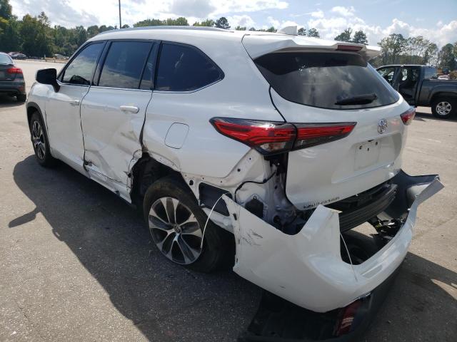 Photo 3 from auction – 2021 TOYOTA HIGHLANDER with VIN 5TDGZRAH7MS041502