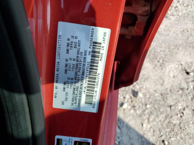 Photo 10 from auction – 2010 MAZDA SPEED 3 with VIN JM1BL1H35A1197232