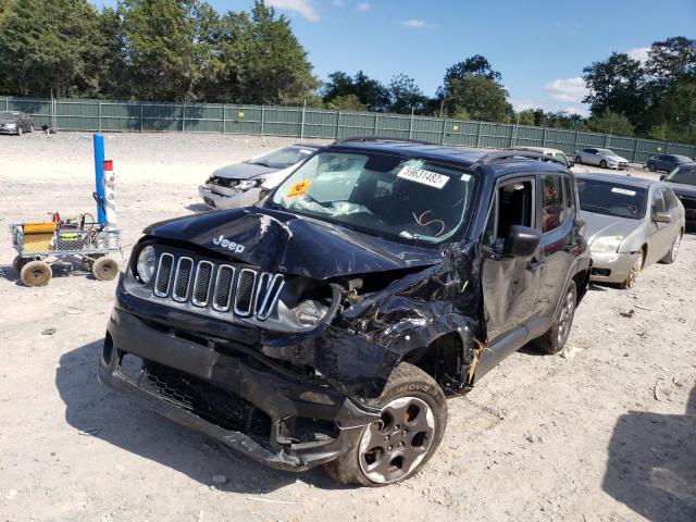 Photo 2 from auction – 2016 JEEP RENEGADE S with VIN ZACCJBAT5GPE28794