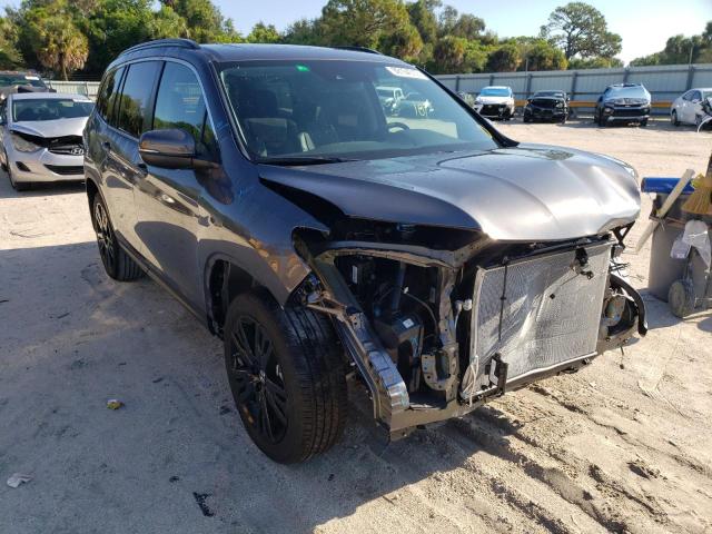 HONDA PILOT SE 2022 with VIN 5FNYF5H21NB031433 - Photo from auction