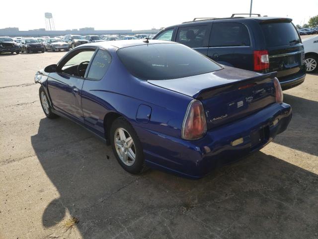 Photo 3 from auction – 2005 CHEVROLET MONTE CARL with VIN 2G1WW12E159147215