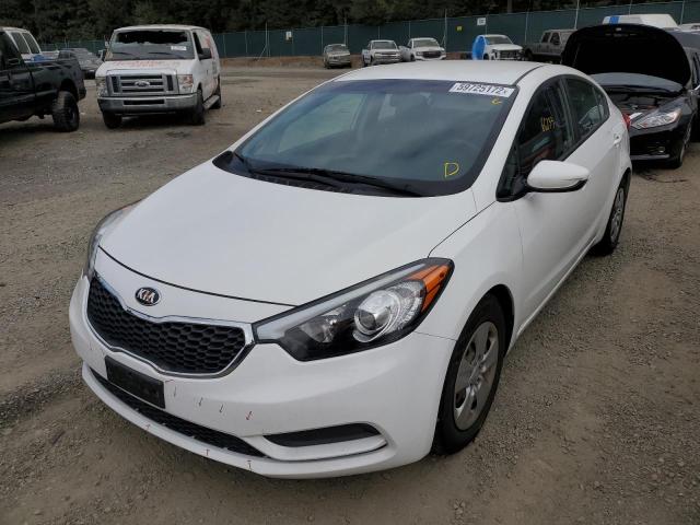 Photo 2 from auction – 2016 KIA FORTE LX with VIN KNAFK4A67G5560655