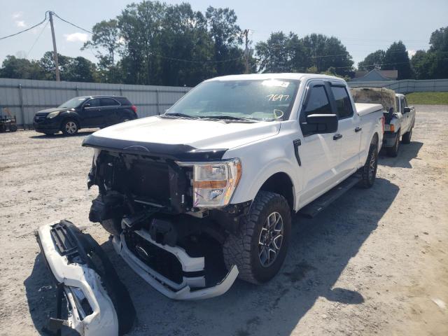 Photo 2 from auction – 2021 FORD F150 SUPER with VIN 1FTFW1E50MKE47697