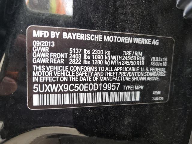 Photo 10 from auction – 2014 BMW X3 XDRIVE2 with VIN 5UXWX9C50E0D19957