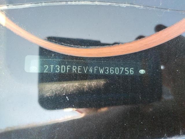 Photo 10 from auction – 2015 TOYOTA RAV4 with VIN 2T3DFREV4FW360756