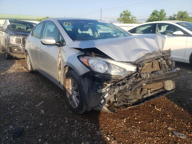 KIA FORTE LX 2014 with VIN KNAFX4A69E5123271 - Photo from auction