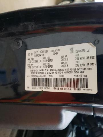Photo 10 from auction – 2005 DODGE RAM 1500 S with VIN 1D7HU16N85J557469