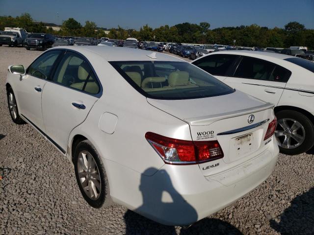 Photo 3 from auction – 2010 LEXUS ES 350 with VIN JTHBK1EG4A2371732