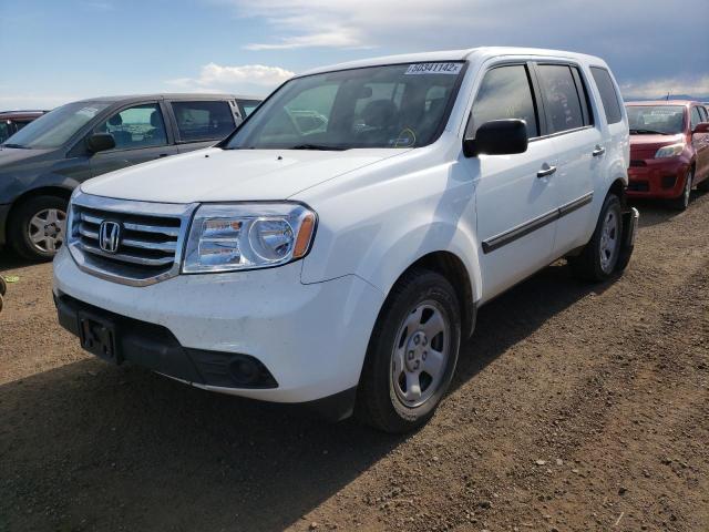 Photo 2 from auction – 2013 HONDA PILOT LX with VIN 5FNYF4H26DB062511