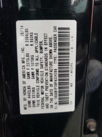 Photo 10 from auction – 2015 ACURA TLX with VIN 19UUB1F38FA004398