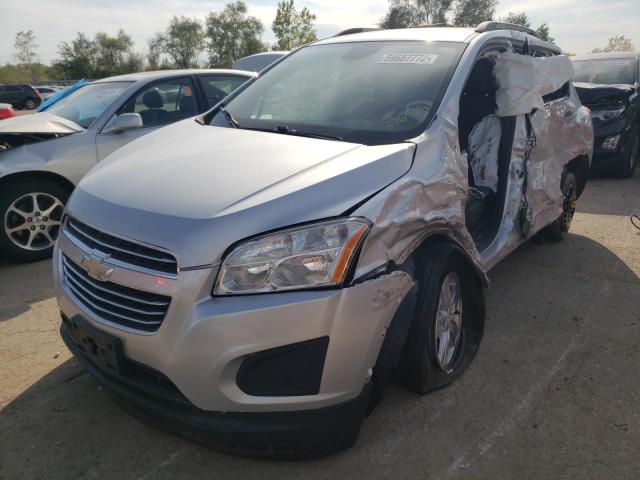 Photo 2 from auction – 2016 CHEVROLET TRAX 1LT with VIN 3GNCJLSB4GL276308