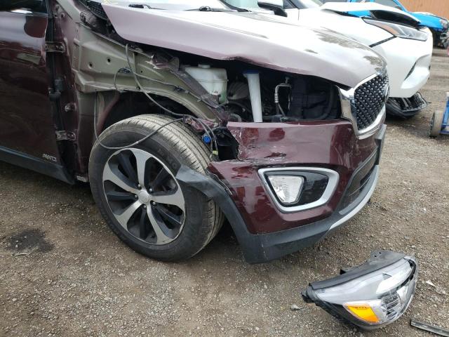 Photo 9 from auction – 2016 KIA SORENTO EX with VIN 5XYPHDA59GG126919