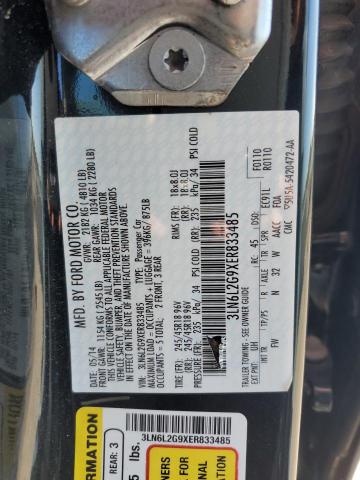 Photo 10 from auction – 2014 LINCOLN MKZ with VIN 3LN6L2G9XER833485