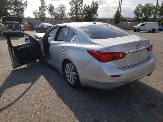 Photo 3 from auction – 2015 INFINITI Q50 BASE with VIN JN1BV7AP9FM344459