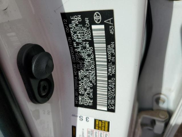 Photo 10 from auction – 2012 TOYOTA PRIUS V with VIN JTDZN3EU9C3146793