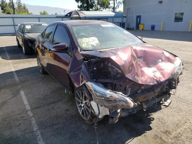 TOYOTA COROLLA L 2017 with VIN 5YFBURHE7HP614935 - Photo from auction