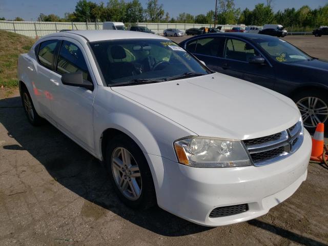 DODGE AVENGER SX 2012 with VIN 1C3CDZCB1CN151539 - Photo from auction