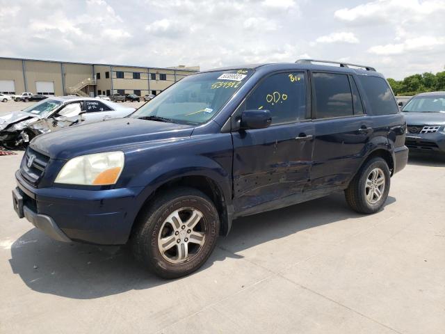 Photo 9 from auction – 2004 HONDA PILOT EXL with VIN 2HKYF18574H539392