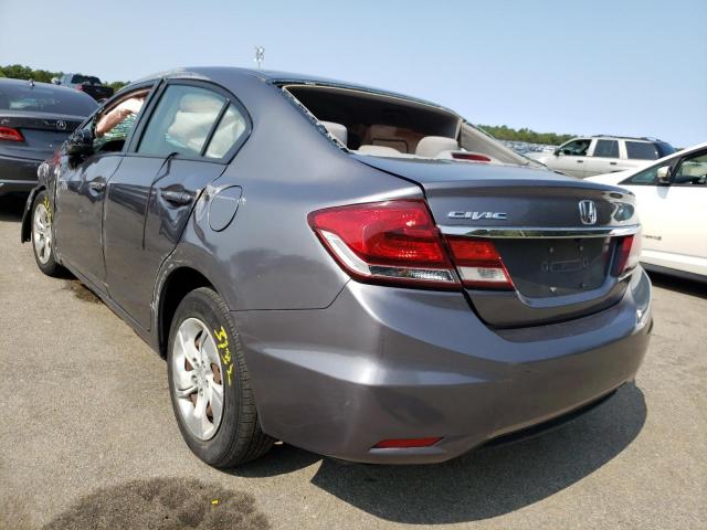 Photo 3 from auction – 2015 HONDA CIVIC LX with VIN 19XFB2F57FE223882