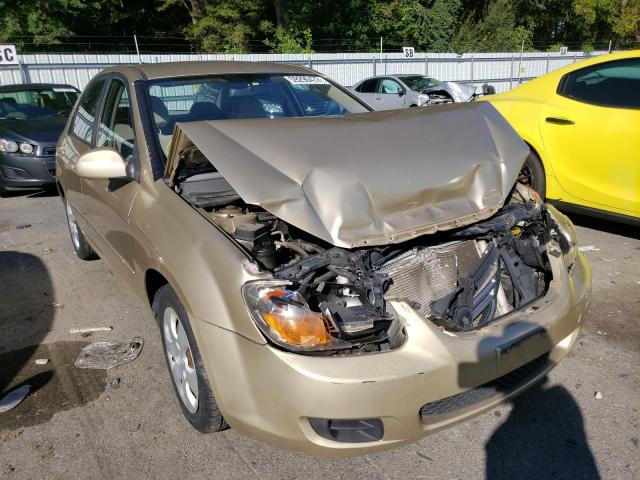 KIA SPECTRA EX 2009 with VIN KNAFE222X95660534 - Photo from auction