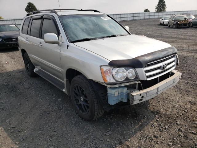TOYOTA HIGHLANDER 2003 with VIN JTEHF21A430122610 - Photo from auction
