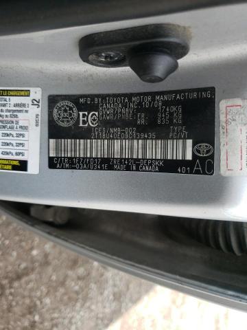 Photo 10 from auction – 2009 TOYOTA COROLLA BA with VIN 2T1BU40E09C139435