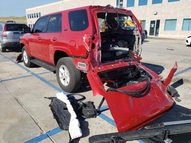 Photo 3 from auction – 2020 TOYOTA 4RUNNER SR with VIN JTEBU5JR4L5758384