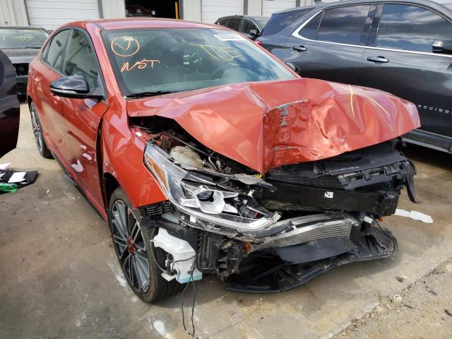 KIA FORTE GT 2020 with VIN 3KPF44AC1LE137703 - Photo from auction